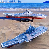 sembo large military series battleship warship cruiser moc brick building blocks childrens toy assembly model holiday gift set