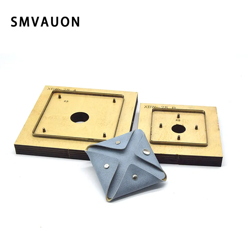 SMVAUON кожаный нож для резки под заказ DIY сумка держатель монет сменный кошелек