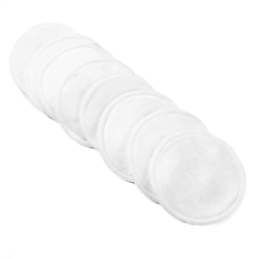 16 шт ватных дисков многоразовые ватные диски моющиеся для снятия макияжа