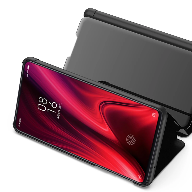 Умный зеркальный флип чехол для Xiaomi Redmi Note 7 8 5 6 Pro для Redmi 8A 7A 6A 5A 5 Plus Pro Note 4X K20 9T Pro S2 Y2 Y3 Go