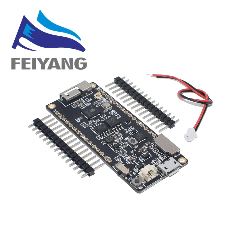 1 шт. TTGO T8 V1.1 ESP32 4 Мб PSRAM TF карта 3D антенна Wi Fi и bluetooth микропитон|Интегральные схемы|