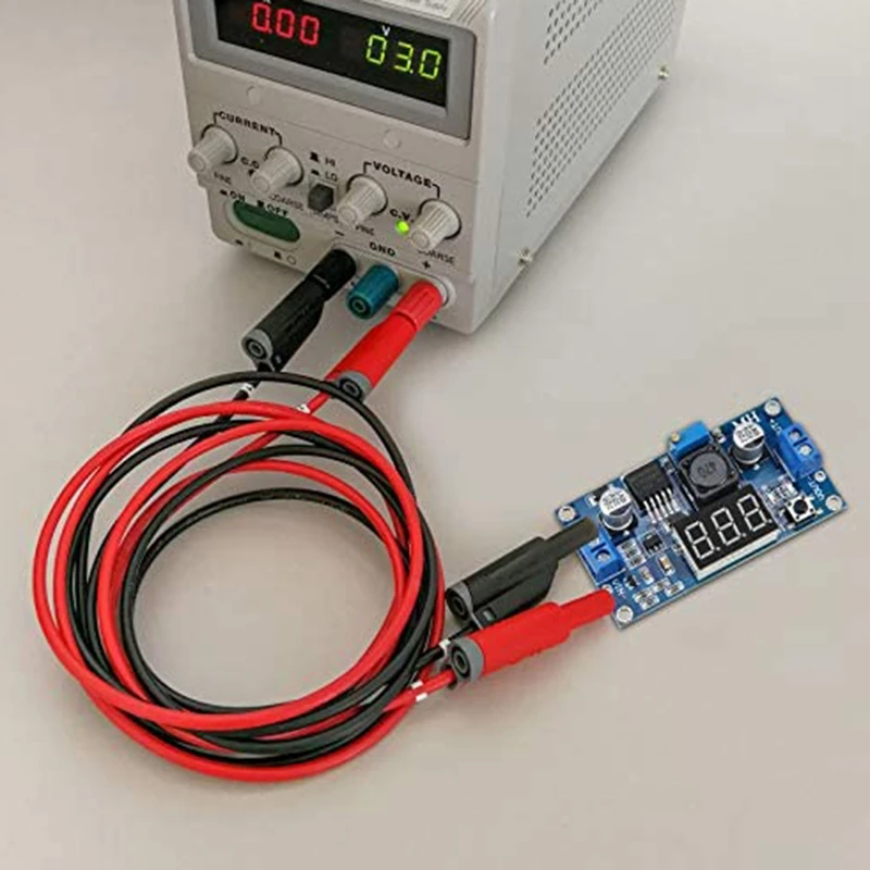 Регулируемый Модуль питания LM2596S DC-DC Down преобразователь с уменьшенным