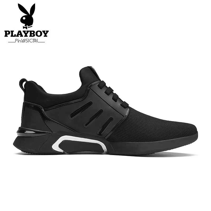 PLAYBOY Новая мужская беговая Обувь Спортивная, кроссовки амортизационная подушечка дышащая Уличная обувь на шнуровке кроссовки для мужчин прогулочная теннисная обувь