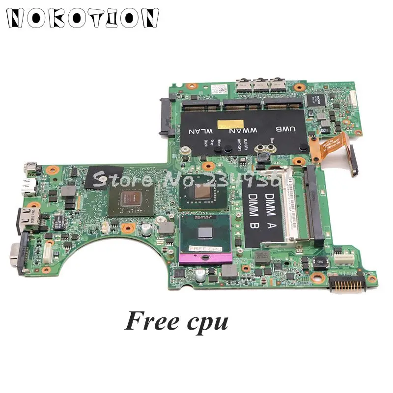 NOKOTION для Dell XPS M1530 материнская плата ноутбука CN 0RU477 0MU715 48.4W101.011 PM965 nvidia Видеокарта