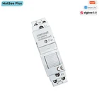 Tuya Smart Life ZigBee 16A Din Rail Meter Автоматический выключатель с таймером контроля энергопотребления Работает с приложением Alexa Google Home Дистанционное управление Поддерживает ZigBee2MQTT