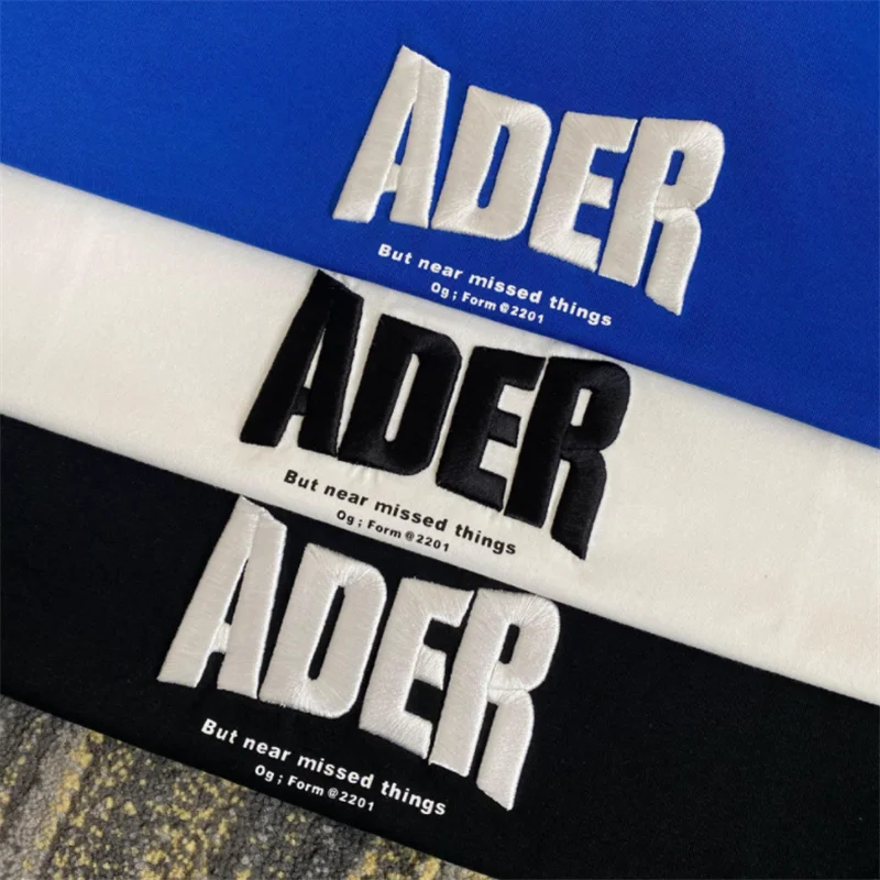 

Ader Error T-shirt Little Small Monster Men Women Tshirts Patchwork Adererror T Shirt