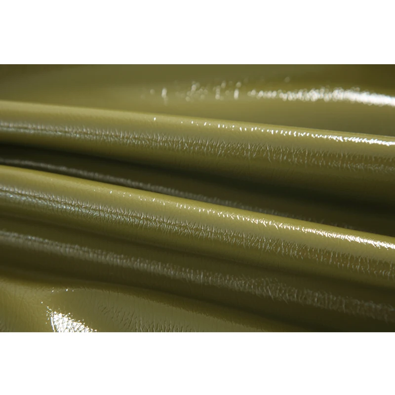 

PU Faux Leather Green Retro Crop A Line Skirt Women Korean Elegant Bodycon Zipper Sexy Slim 2021 Streetwear Clubwear Skirt Lady