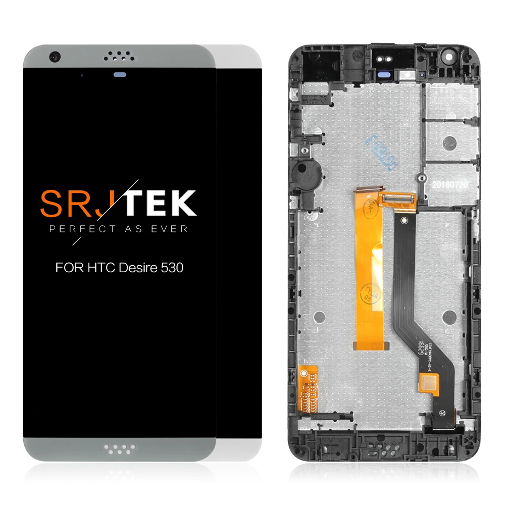 Srjtek для HTC Desire 530 LCD D530 дисплей сенсорный экран дигитайзер Датчик Стекло в сборе