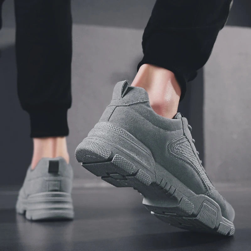 Новые мужские ботинки 2019 г. Теплые зимние на меху рабочая обувь мужская модные