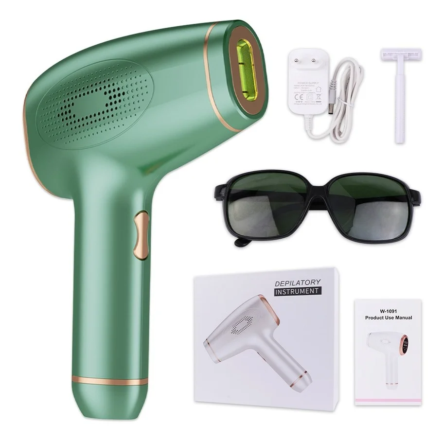 

999900 Flash 2in1 IPL Electric Laser Hair Removal Machine Laser Epilator Hair Removal Permanent Depilador Laser Machine