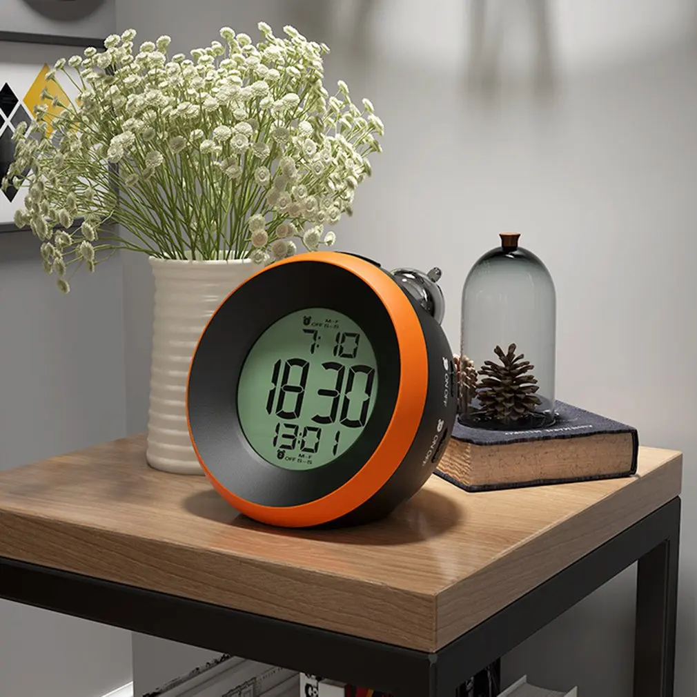 

Loud Alarm Clock For Heavy Sleepers Dual Alarm Clock With Snooze Backlight Silent Alarm Clock With Light Digital Alarm Clock