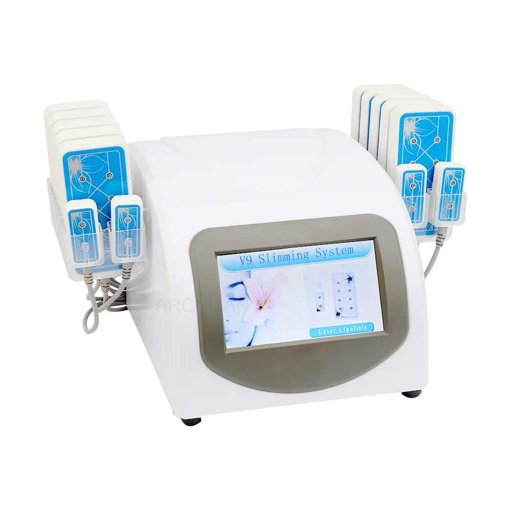 Высококачественный аппарат для снижения веса и липосакции с 14 лазерами сжигания