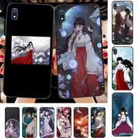 japanese manga inuyasha kikyou phone case for samsung a51 01 50 71 21s 70 31 40 30 10 20 s e 11 91 a7 a8 2018