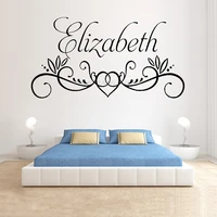 name wall decals nursery childrens wall stickers home decor decals name wall stickers custom wall decals bedroom decor dz028