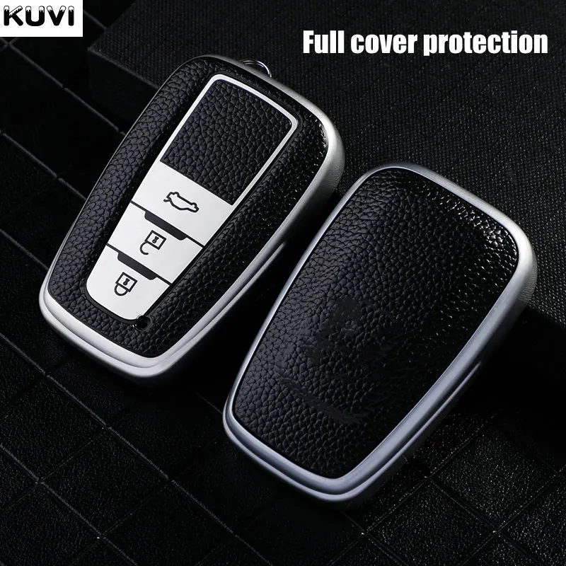 Кожаный чехол из ТПУ для автомобильного ключа с дистанционным управлением