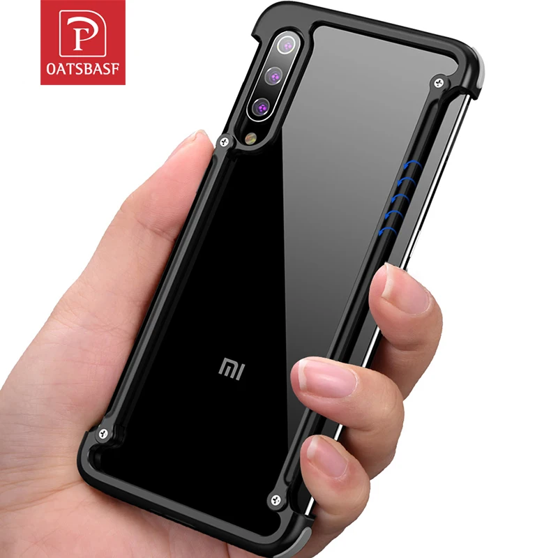 OATSBASF Роскошный металлический защитный чехол с воздушной подушкой для Xiaomi Mi 9 pro(5G)