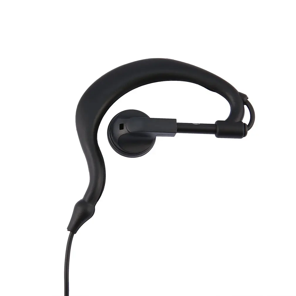 original headphone set for baofeng uv 5r earpiece radio walkie talkie headset mic microphone 888s uv5r uv 5ra uv 5re uv82 free global shipping