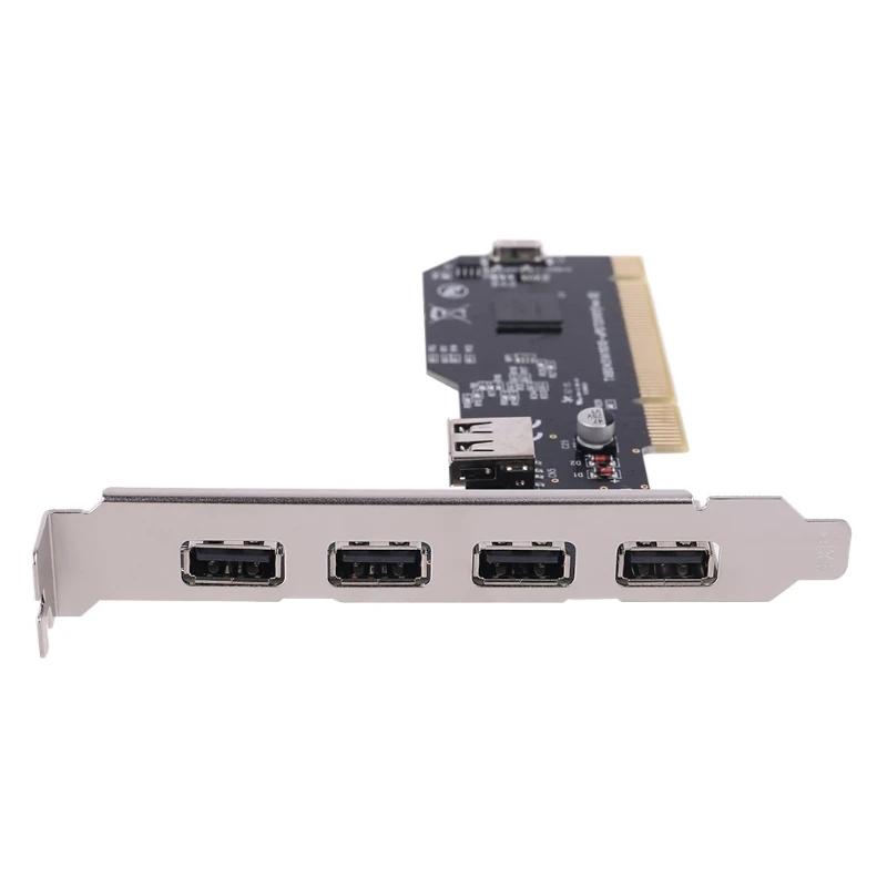 Высокая Скорость 480 Мбит/с PCI до 5 Порты USB 2 0 карты расширения usb-хаб контроллер