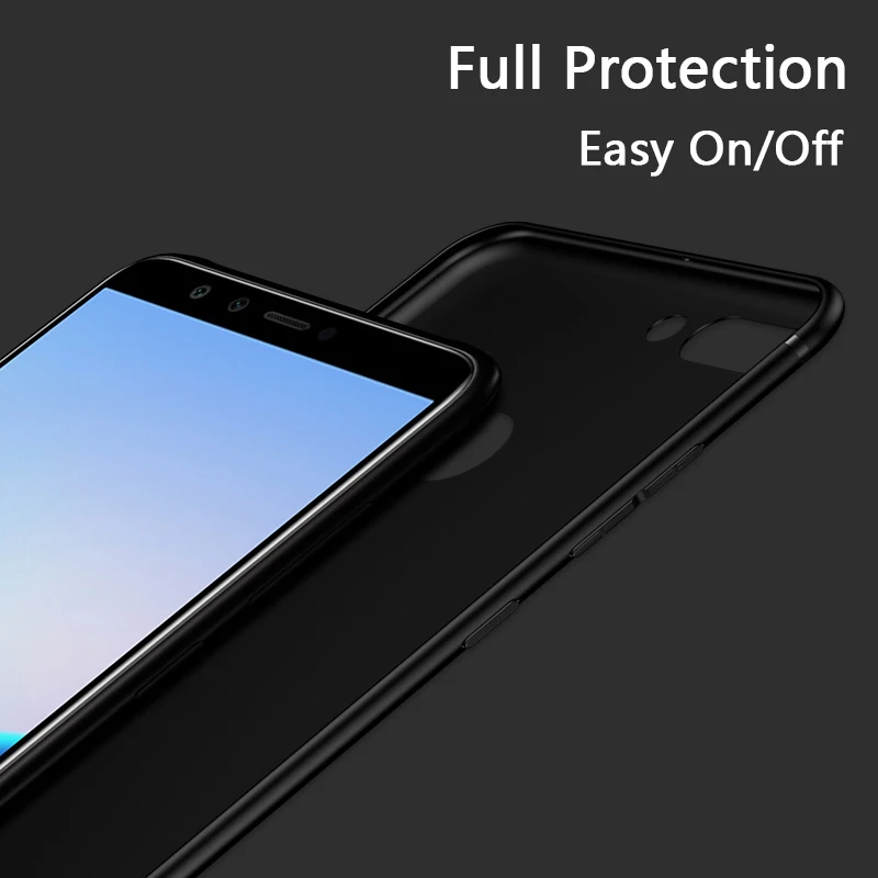 Чехол UPaitou для Huawei Y6 Y7 Pro Y9 2018 Prime Y5 2019 мягкий силиконовый матовый Ультратонкий