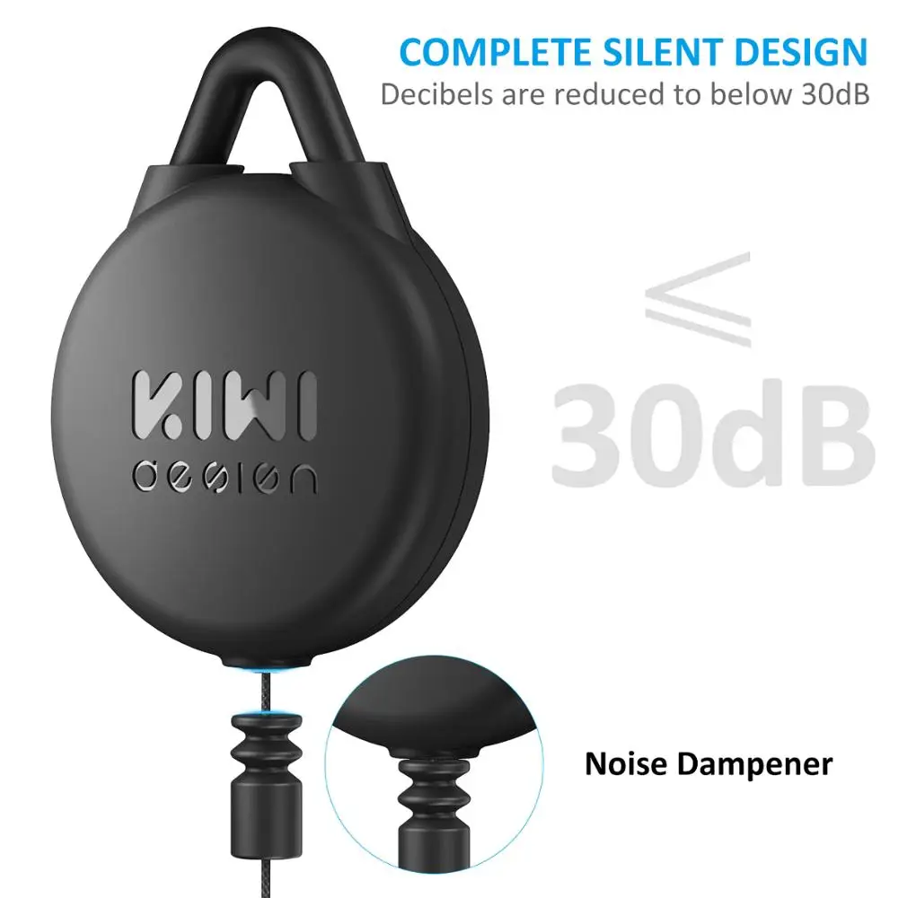 Бесшумная система шкивов виртуальной реальности KIWI design Для HTC Vive/Vive Pro/Oculus riфт/Sony