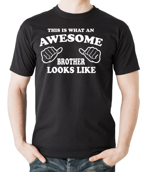 

This Is What An Awesome Brother Looks Like T-Shirt Gift For Brother Tee Shirt