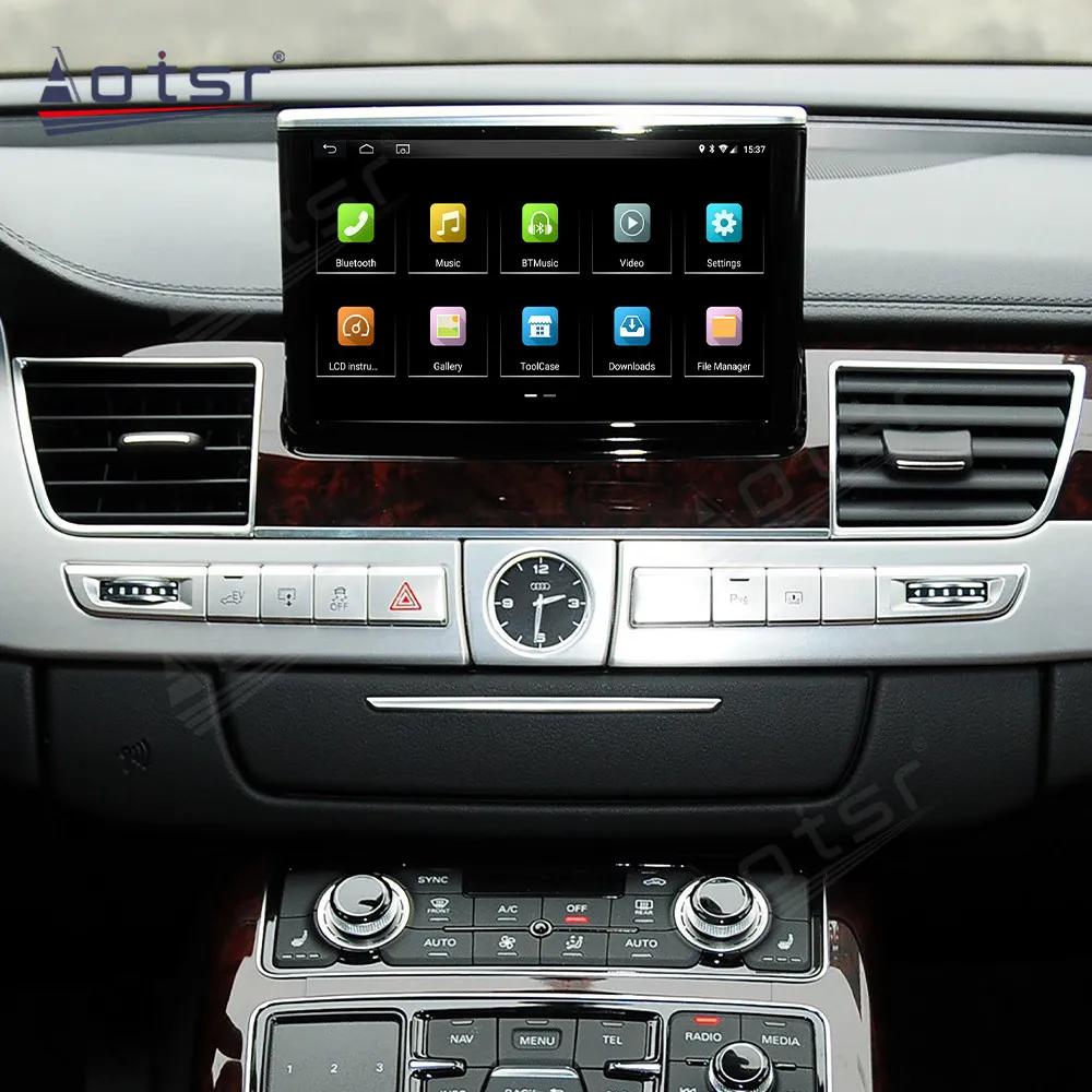 Автомагнитола для Audi A8 2004-2011 Android центральный мультимедийный видеоплеер Navi Carplay