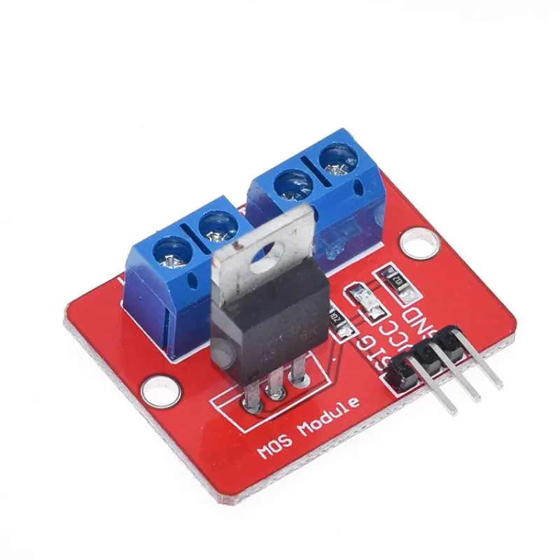 Модуль привода IRF520 0-24 В верхняя кнопка Mosfet драйвер MOS модуль для Arduino MCU ARM Raspberry pi |