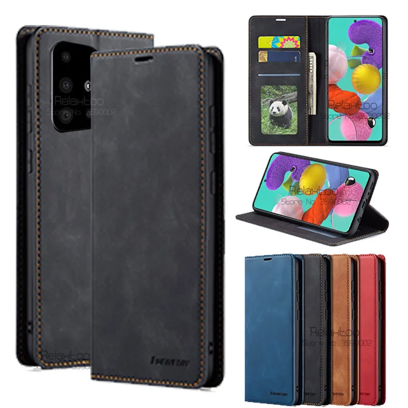 Роскошный кожаный чехол кошелек с откидной крышкой для телефона samsung a51 a71 a10 a20 a30