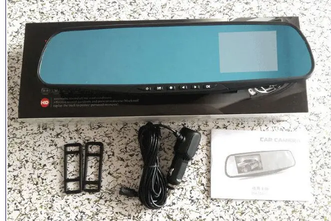 

2.8 Vehicle 1080P Car Camera Video Recorder Rearview Mirror Camera Blue Lens rear view camera mirror camera Automotive Goods