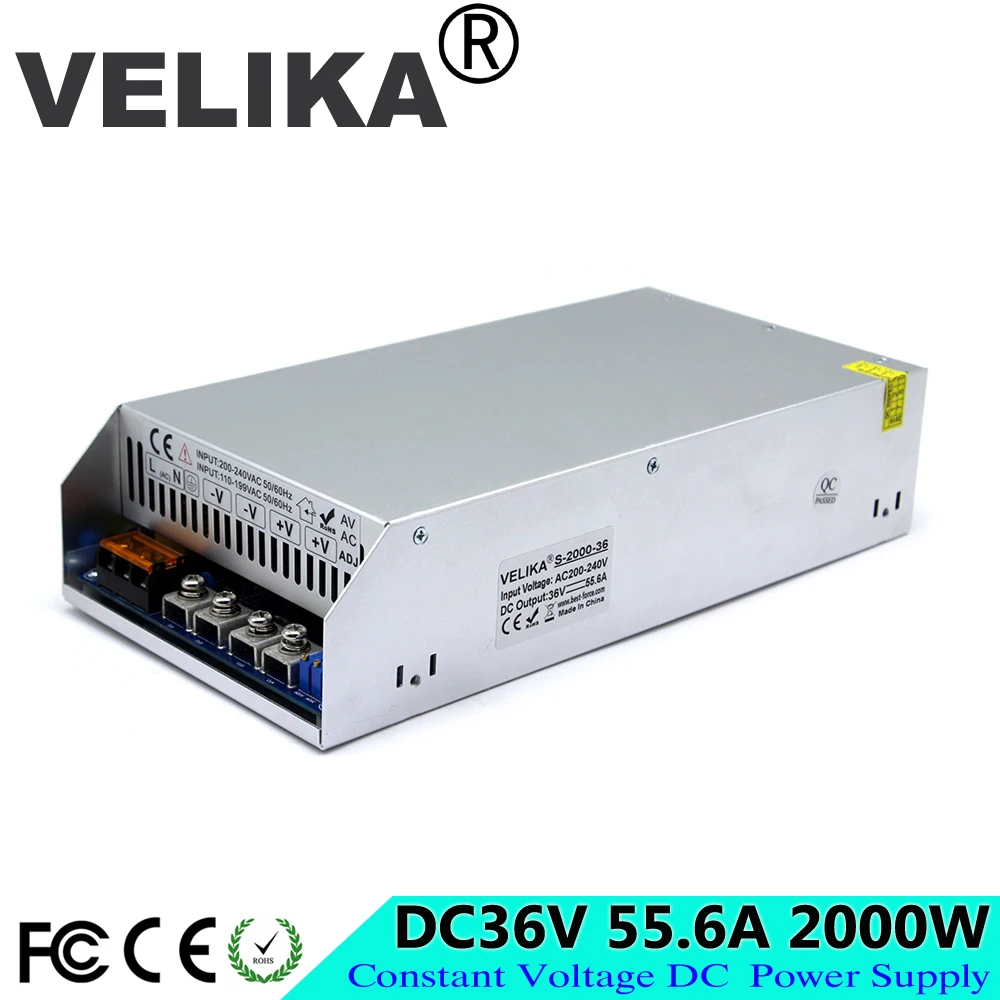 Источник питания с одним выходом 36 В постоянного тока 2000 А 110 Вт трансформаторы