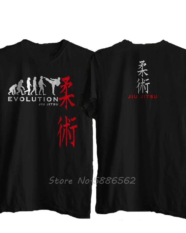Новинка! Футболка мужская хлопковая с круглым вырезом Харадзюку эволюция джитсу