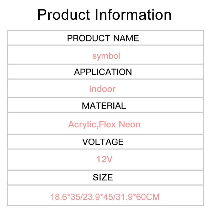 

LED Neon Customize Signs Wall Sign Lights for Home House Room Decor Art Arrow Sign Letter Logo Lighting Plate Sconce