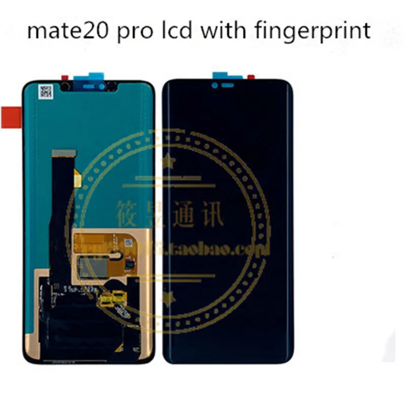 Для huawei mate 20 Pro mate 20 Pro mate 20Pro ЖК-дисплей кодирующий преобразователь сенсорного экрана в сборе 6,3" Сменный аксессуар