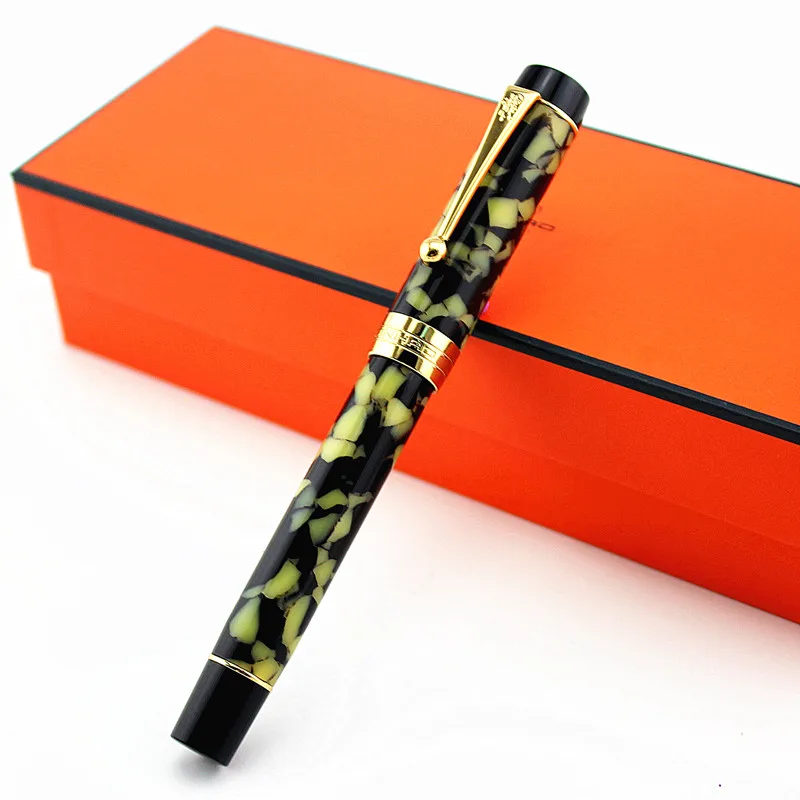 Jinhao 100 перьевая ручка Centennial полимерная чернильная Fine 0 6 мм Nib Конвертор