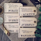 Винтажные европейские и американские фразы. Материал сделай сам для скрапбукинга, junkжурнал мобильный телефон, декоративный материал для дневника