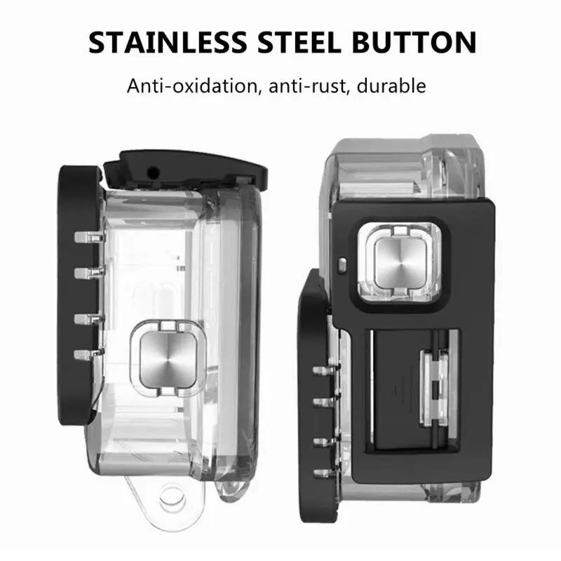 Hero 8 Sport Action Dive Case Waterproof Housings For GoPro Black Underwater Protective Shell Box Go Pro Accessories | Электроника