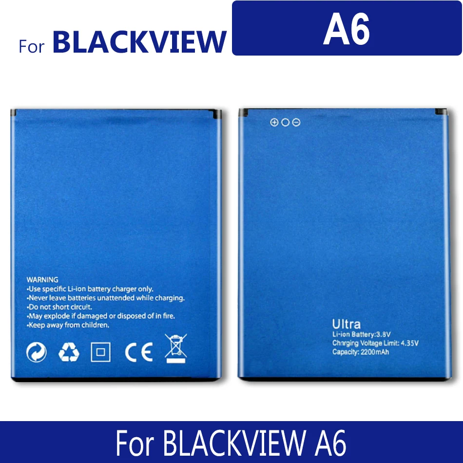 Аккумулятор 2200 мАч для Blackview Ultra/A6 с трековым кодом | Мобильные телефоны и