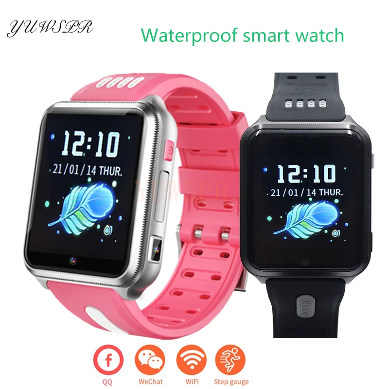 

H1 Smart Watch Support Bluetooth Waterproof Dual Camera GPS WIFI Positioning Play Video Smartwatches for Boys Girl Phone Watches