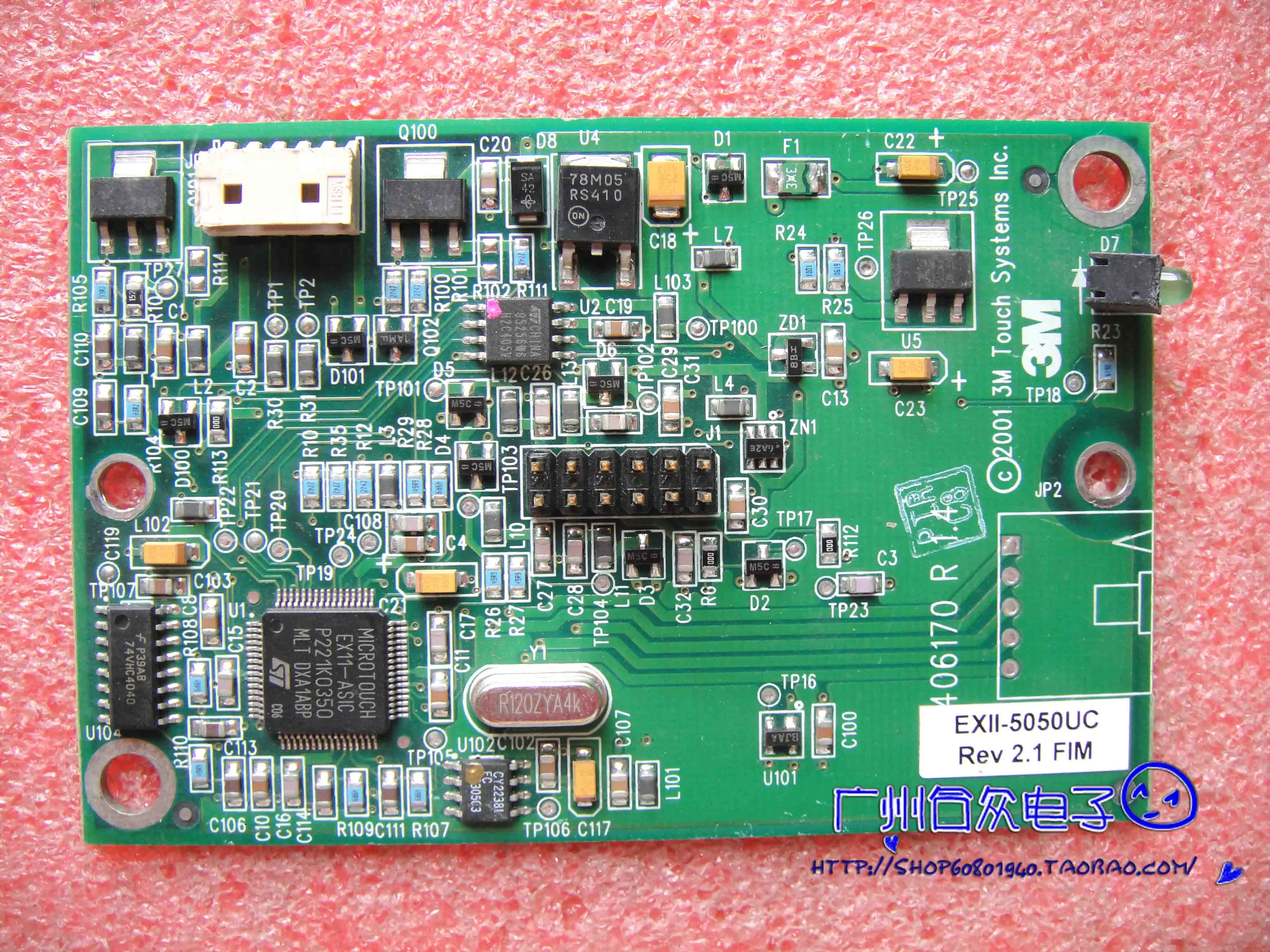 

Original 3M Touch Systems Inc 5406170 R1.4 Touch Screen Control Board EXII-5050UC