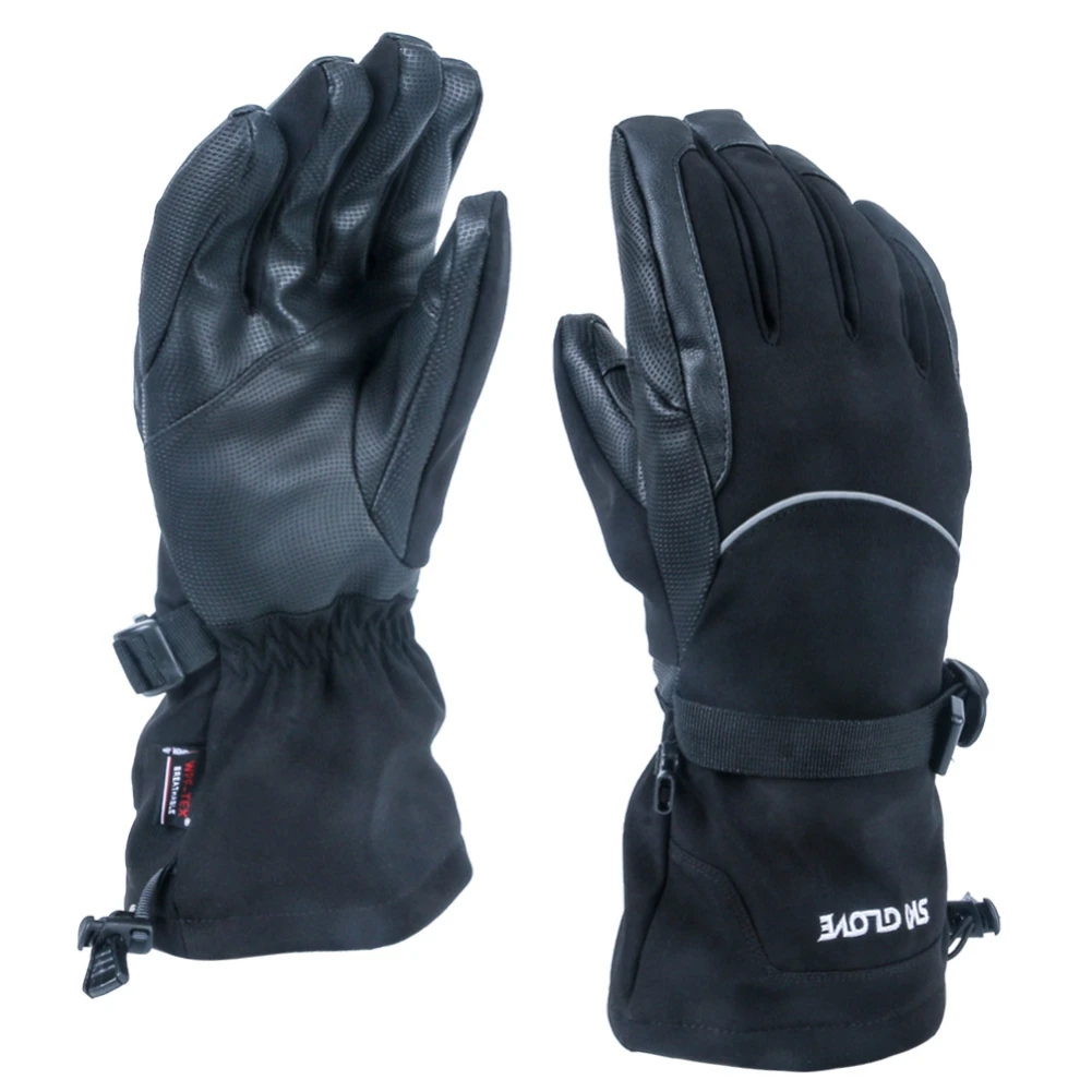 

Men Women Ski Gloves Waterproof Gloves with Touchscreen Function Snowboard Thermal Gloves Warm Snowmobile Snow Gloves