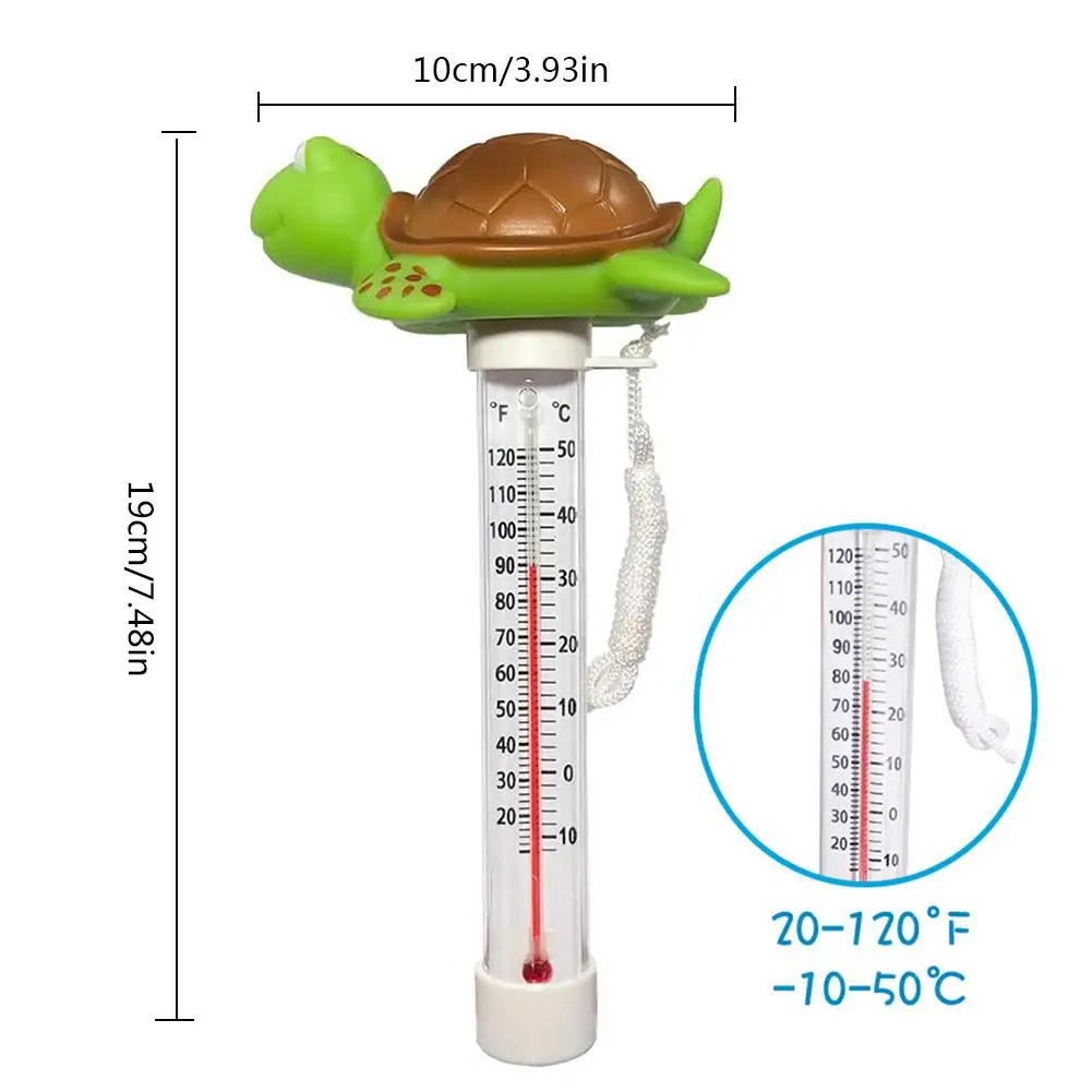 

Cute Animal Shaped Floating Buoy Swimming Pool Thermometer SPA Hot Tub Bath Easy Read Display Water Temperature Test Dropship