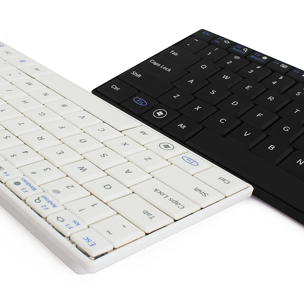 Ультратонкий мини Беспроводной клавиатура Bluetooth тачпад Gaming Keyboard доска 83 клавиш+ 18 сенсорных клавиш для Windows IOS планшетный ПК с системой андроида