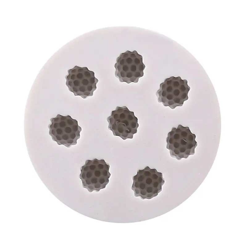 Силиконовая форма 3D Raspberry/форма черники для украшения торта принадлежности