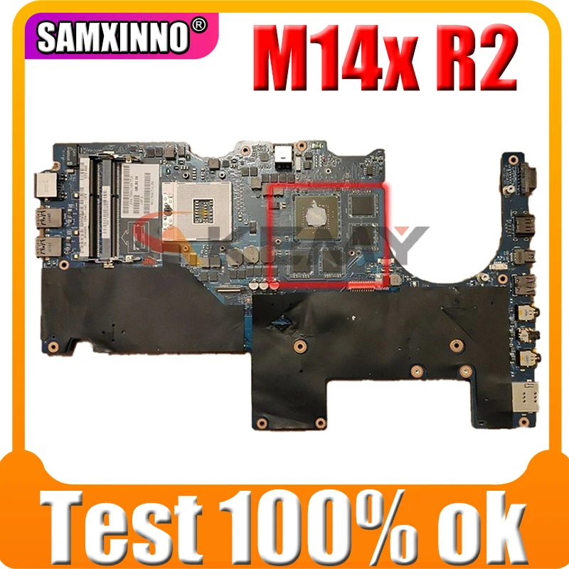 

100% новый для DELL Alienware M14x R2 материнская плата 0RH50G CN-0RH50G QBLB0 LA-8381P испытания ОК