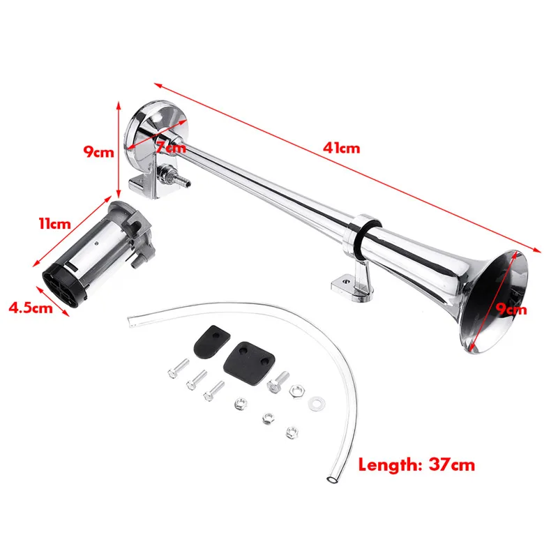 

Car Universal Horn 350DB Super Loud Air Horn Kit Car Horn Speaker 12V Compressor for Truck Boat Train For Auto Sound Signal