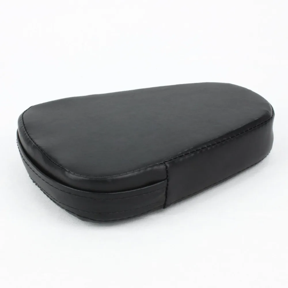 Черные мотоциклетные велосипеды Сисси-бар подушка на спинку для Harley Honda Yamaha SUZUKI