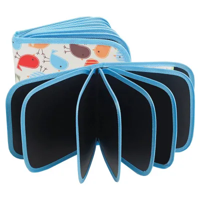 

Children's drawing board portable painting book double-sided graffiti writing small blackboard erasable baby picture album