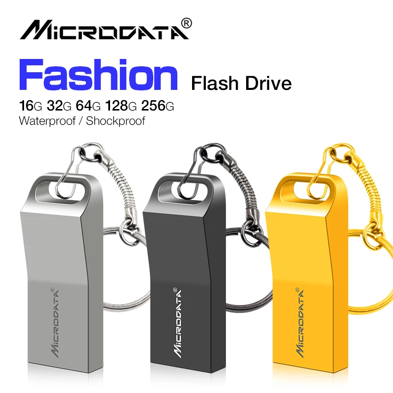 

USB Flash Drive 64G 32gb pendrive16g 8G 128G Pen drive флешка waterproof usb флэш-накопители 2.0 memory stick gift