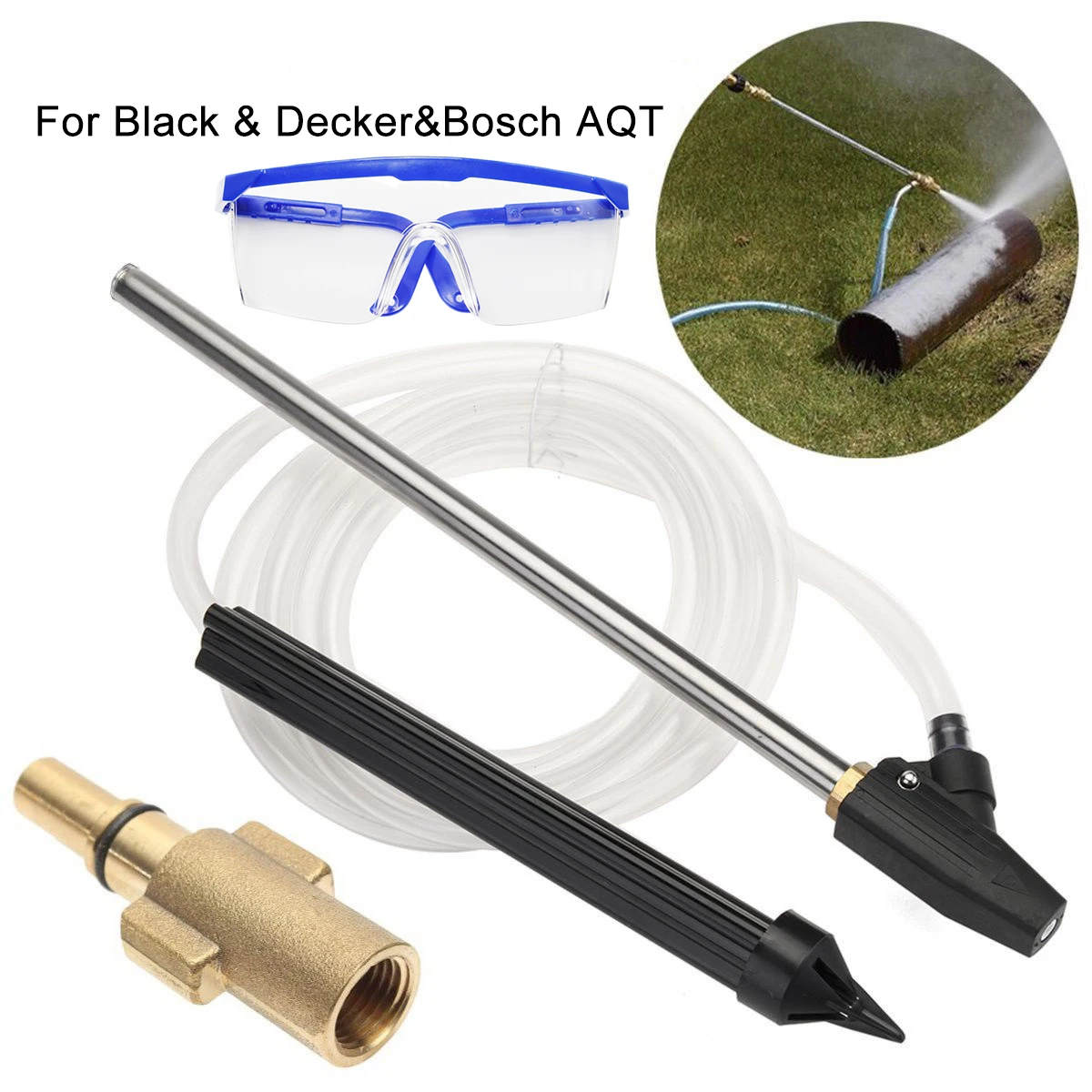 Стиральная машина Lance комплект для пескоструйной обработки Black & Decker Bosch AQT с