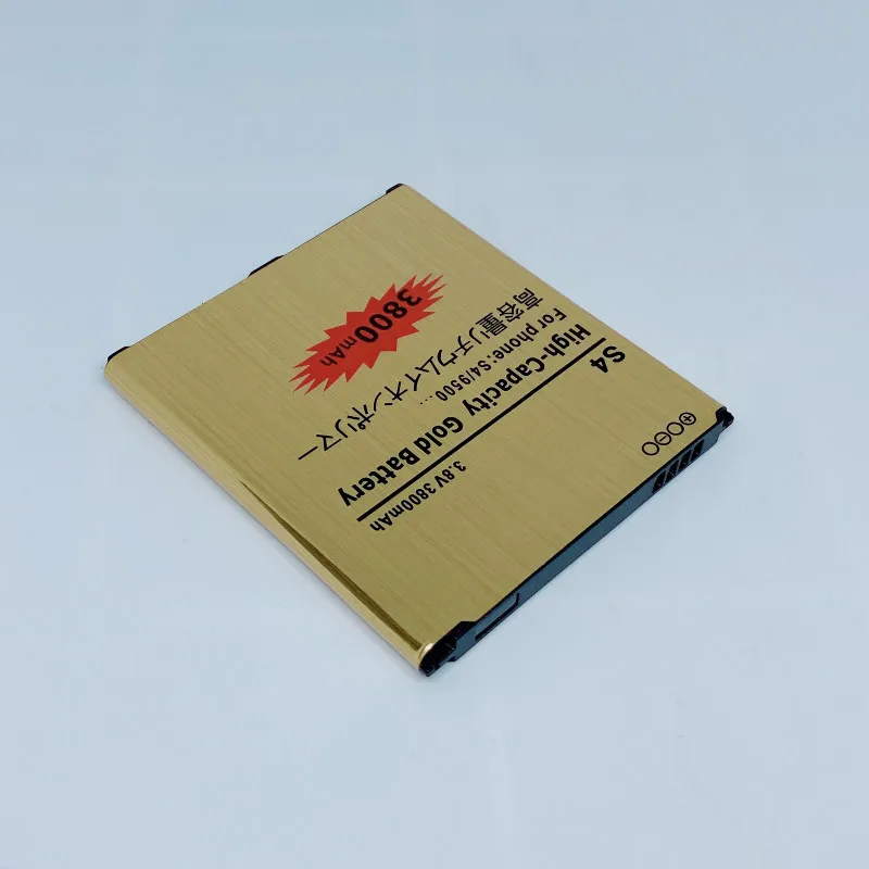 Золотой сменный аккумулятор S4 для Samsung Galaxy i9500 i959 i9502 i9508 i337 i9505 золотой B600BC B600BE |